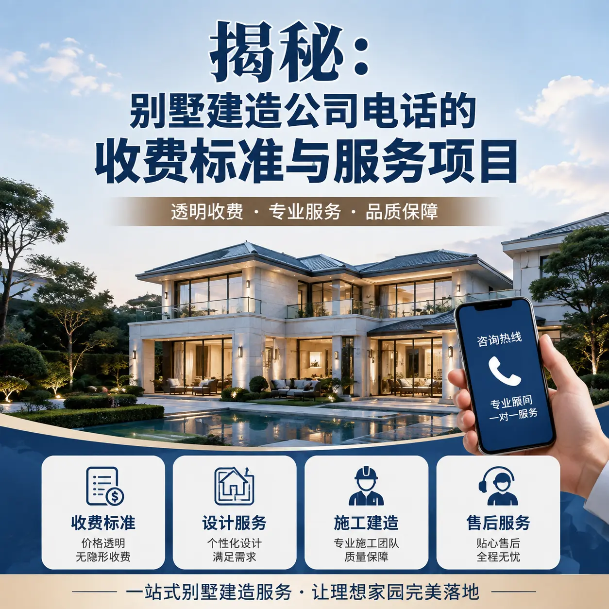 揭秘：黔南别墅建造公司电话的收费标准与服务项目