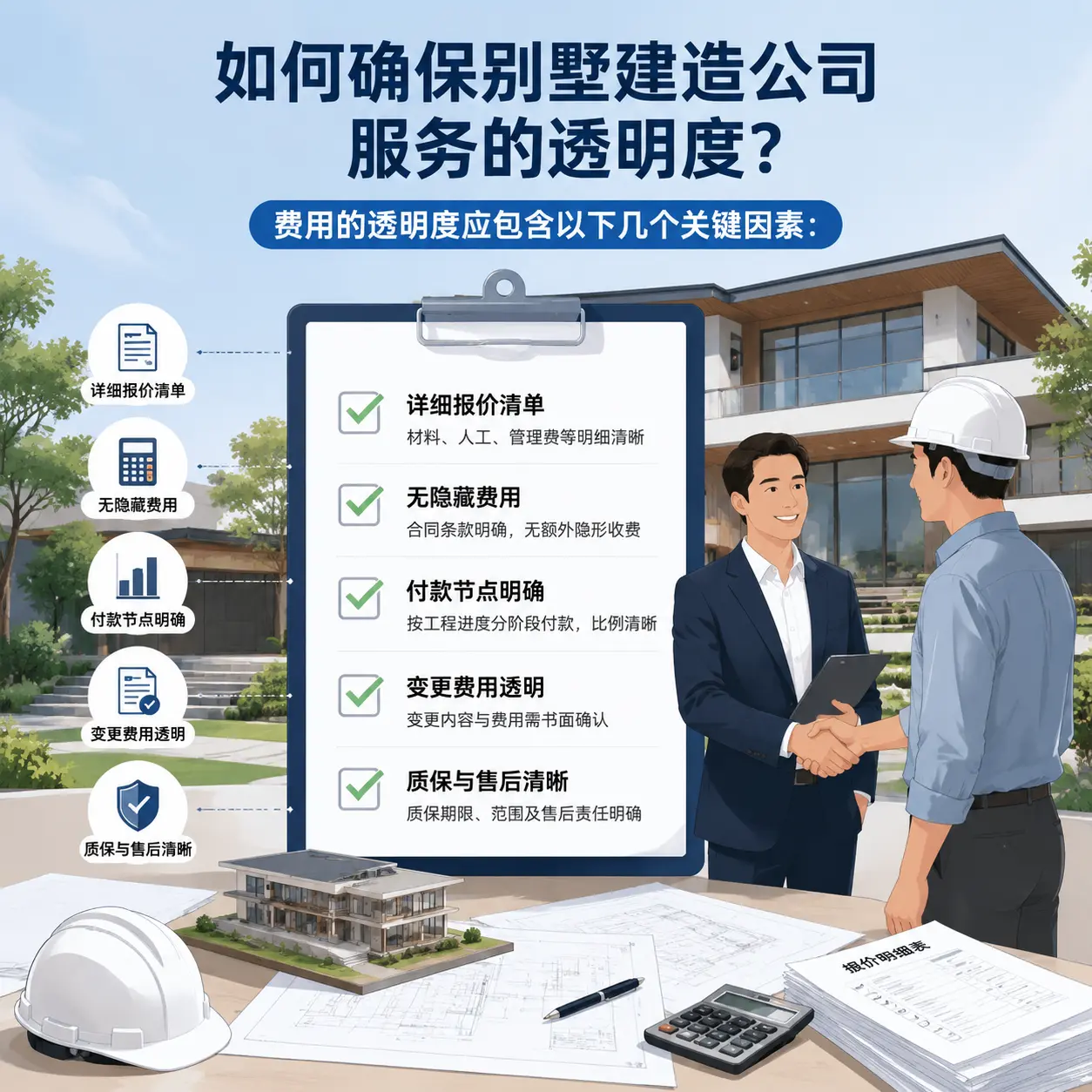 在 黔南 如何确保别墅建造公司服务的透明度？