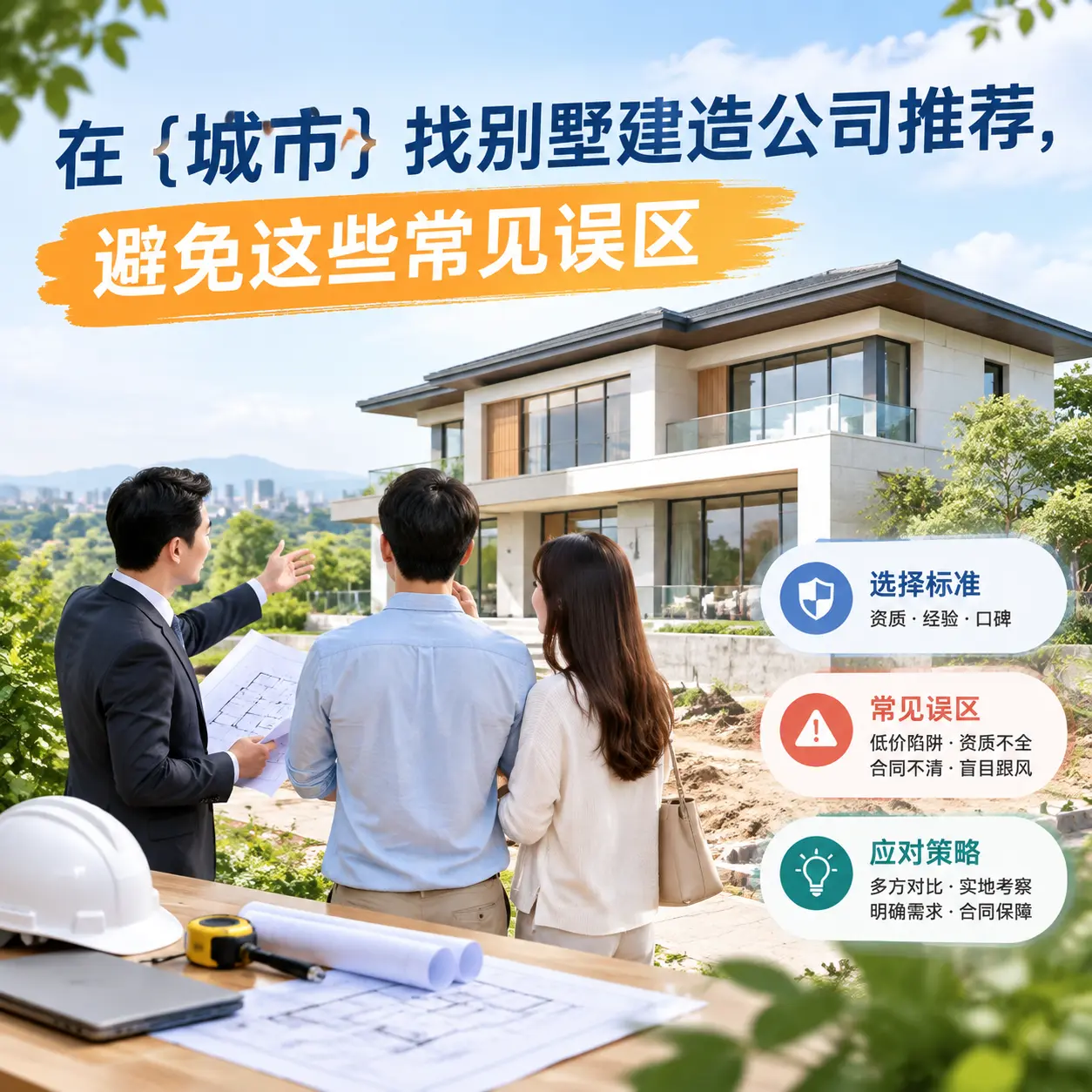在 黔南 找别墅建造公司推荐，避免这些常见误区