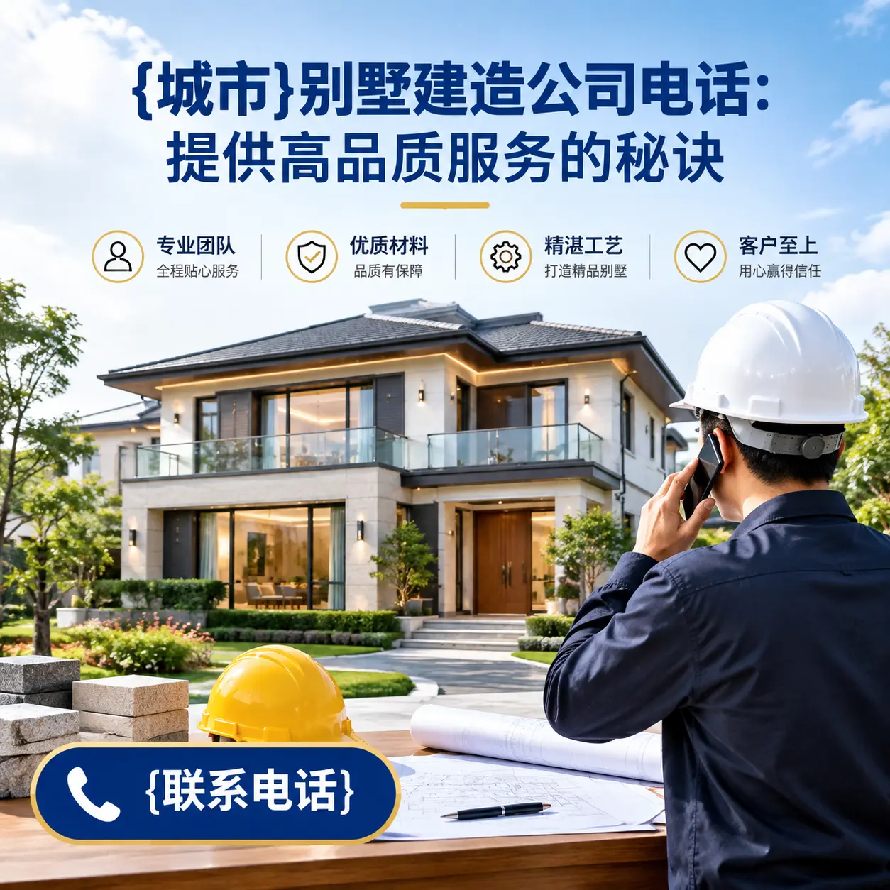 黔南别墅建造公司电话：提供高品质服务的秘诀