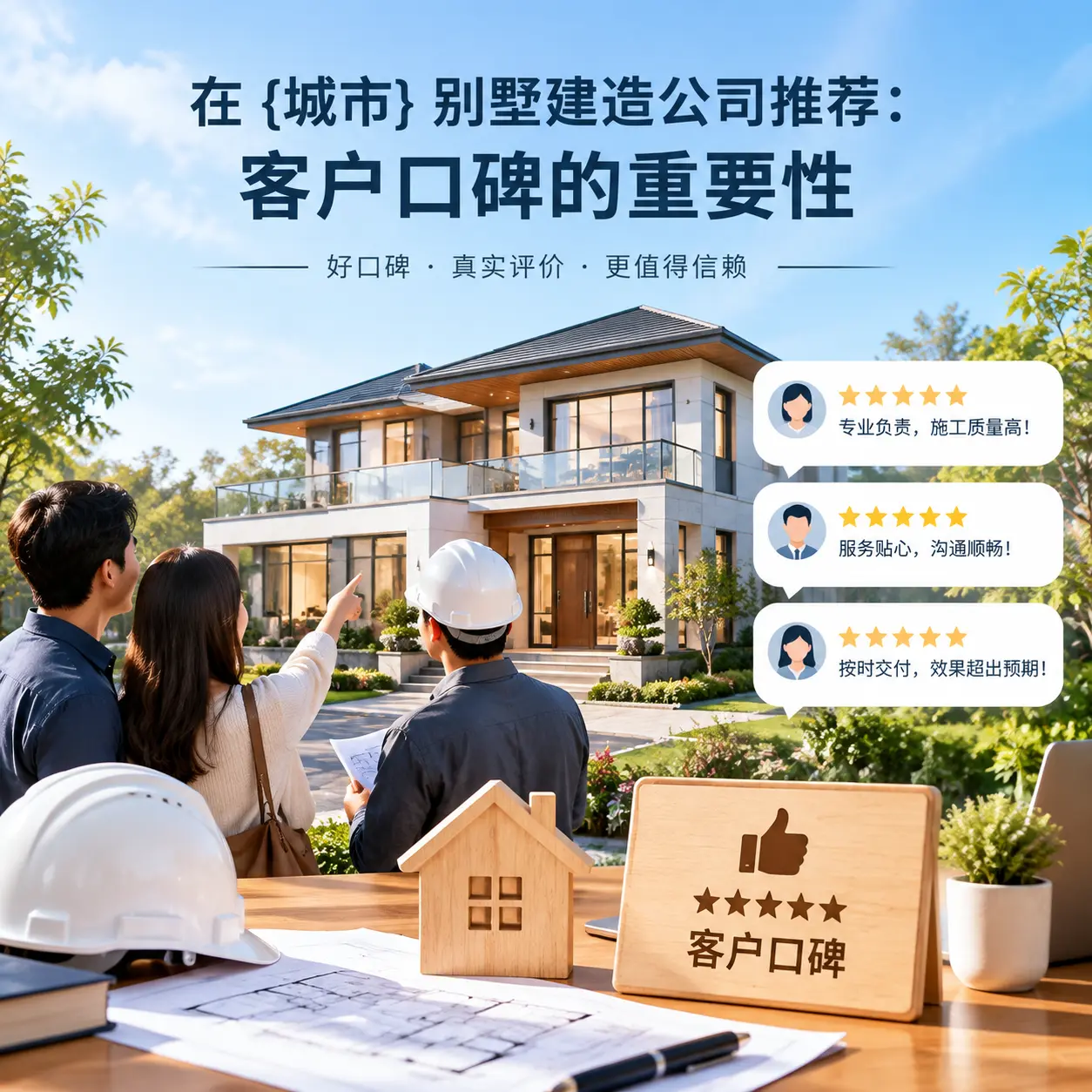 在 黔南 别墅建造公司推荐：客户口碑的重要性