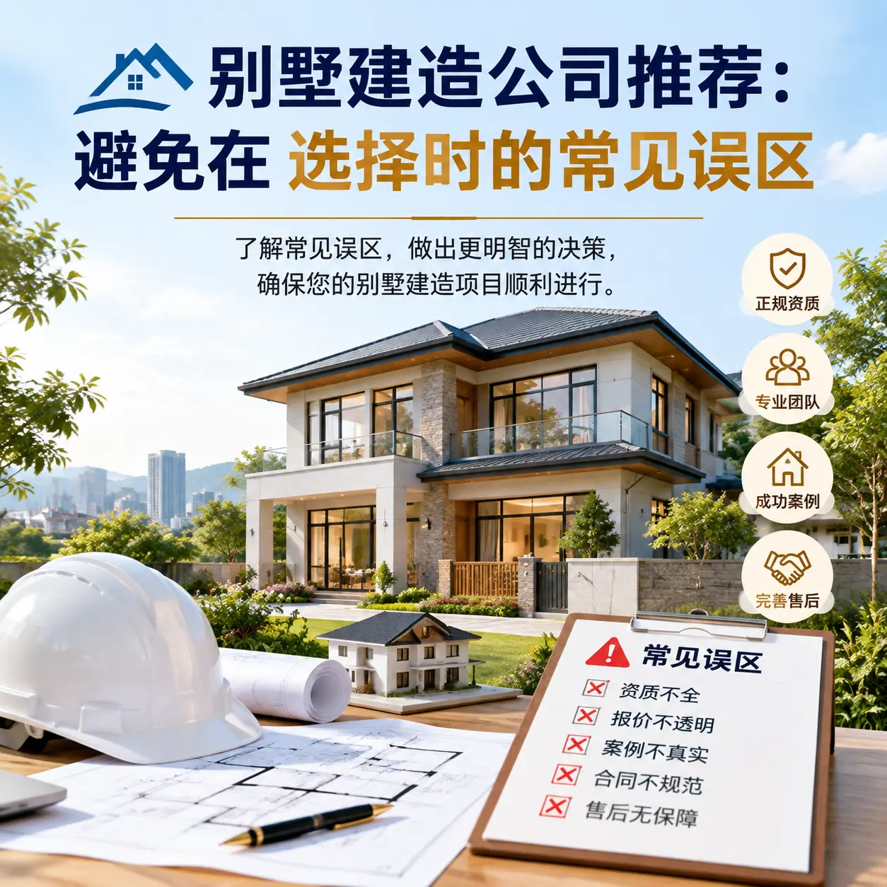 别墅建造公司推荐：避免在 黔南 选择时的常见误区