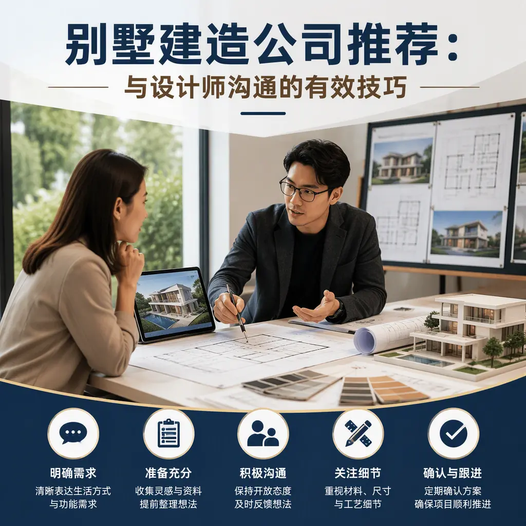 别墅建造公司推荐：与设计师沟通的有效技巧在 黔南