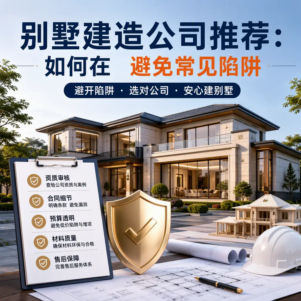 别墅建造公司推荐:如何在 黔南 避免常见陷阱