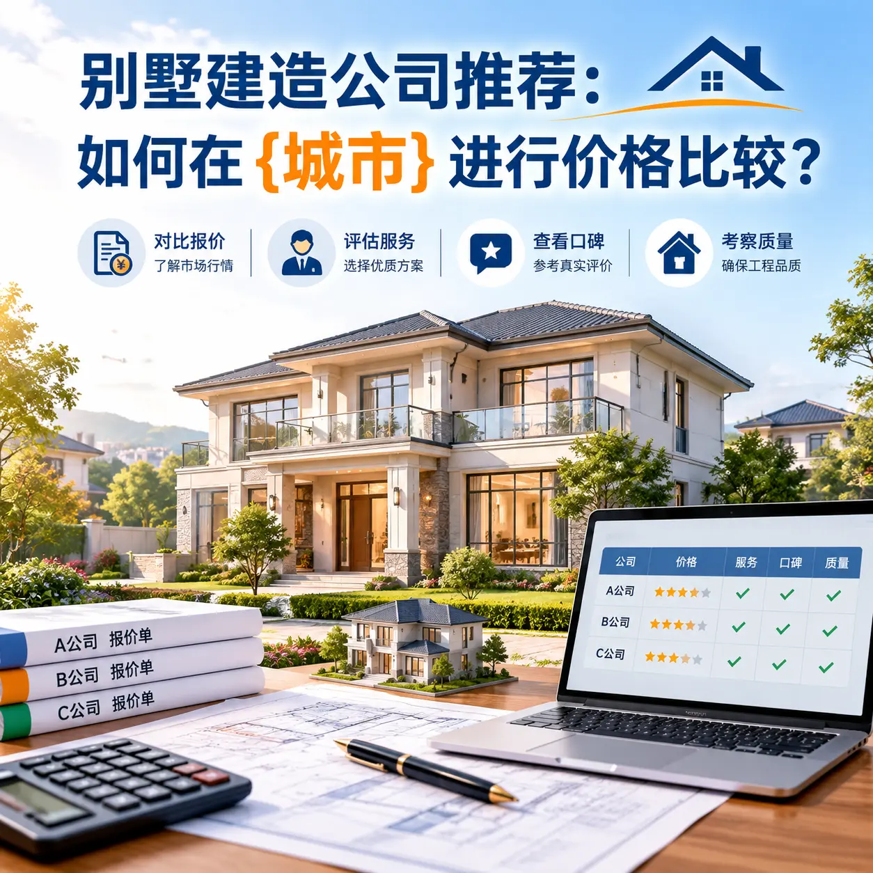 别墅建造公司推荐：如何在 黔南 进行价格比较？
