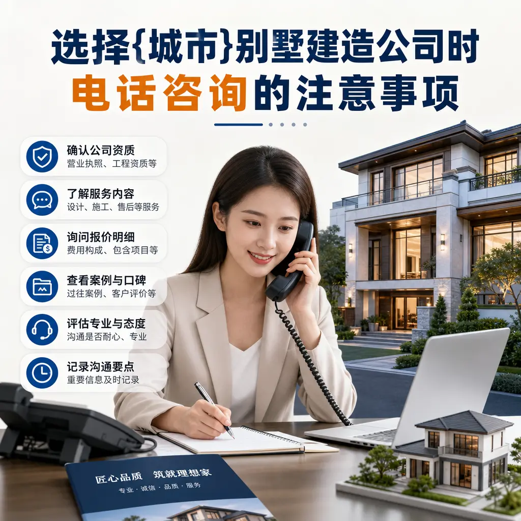 选择黔南别墅建造公司时，电话咨询的注意事项