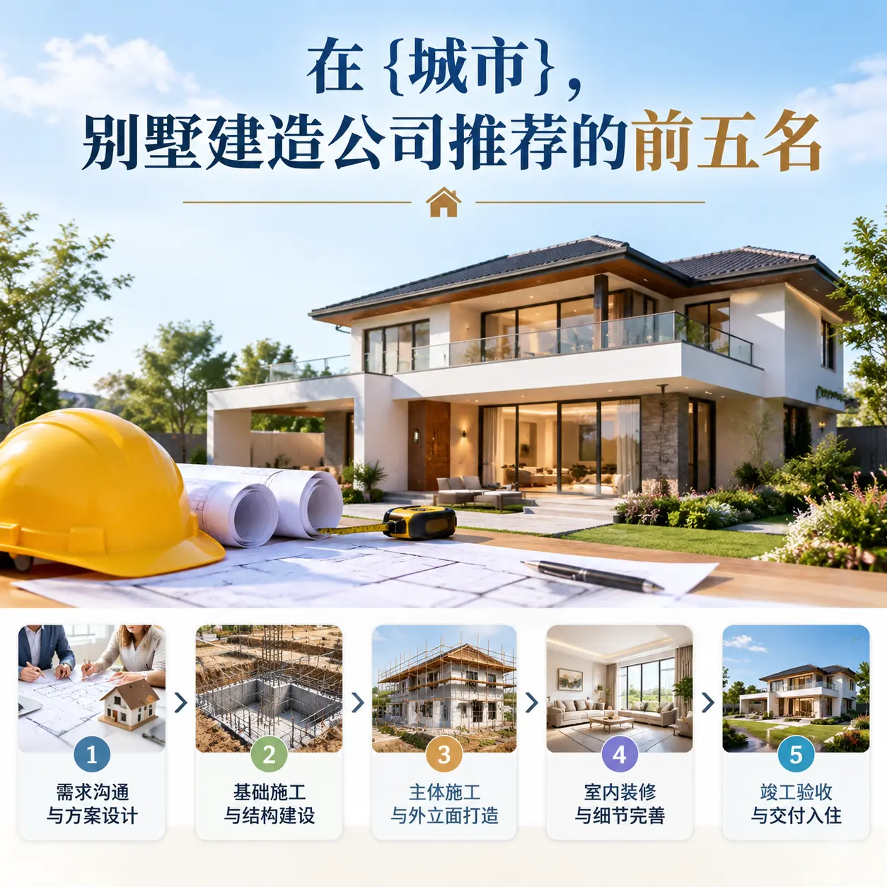 在 黔南，别墅建造公司推荐的前五名