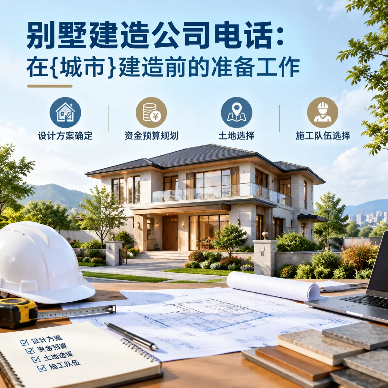 别墅建造公司电话:在黔南建造前的准备工作