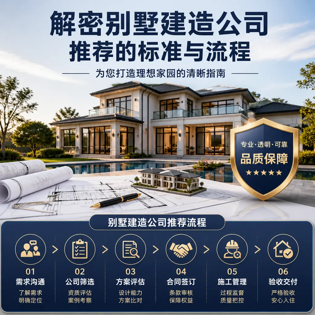 解密别墅建造公司推荐的标准与流程在 黔南