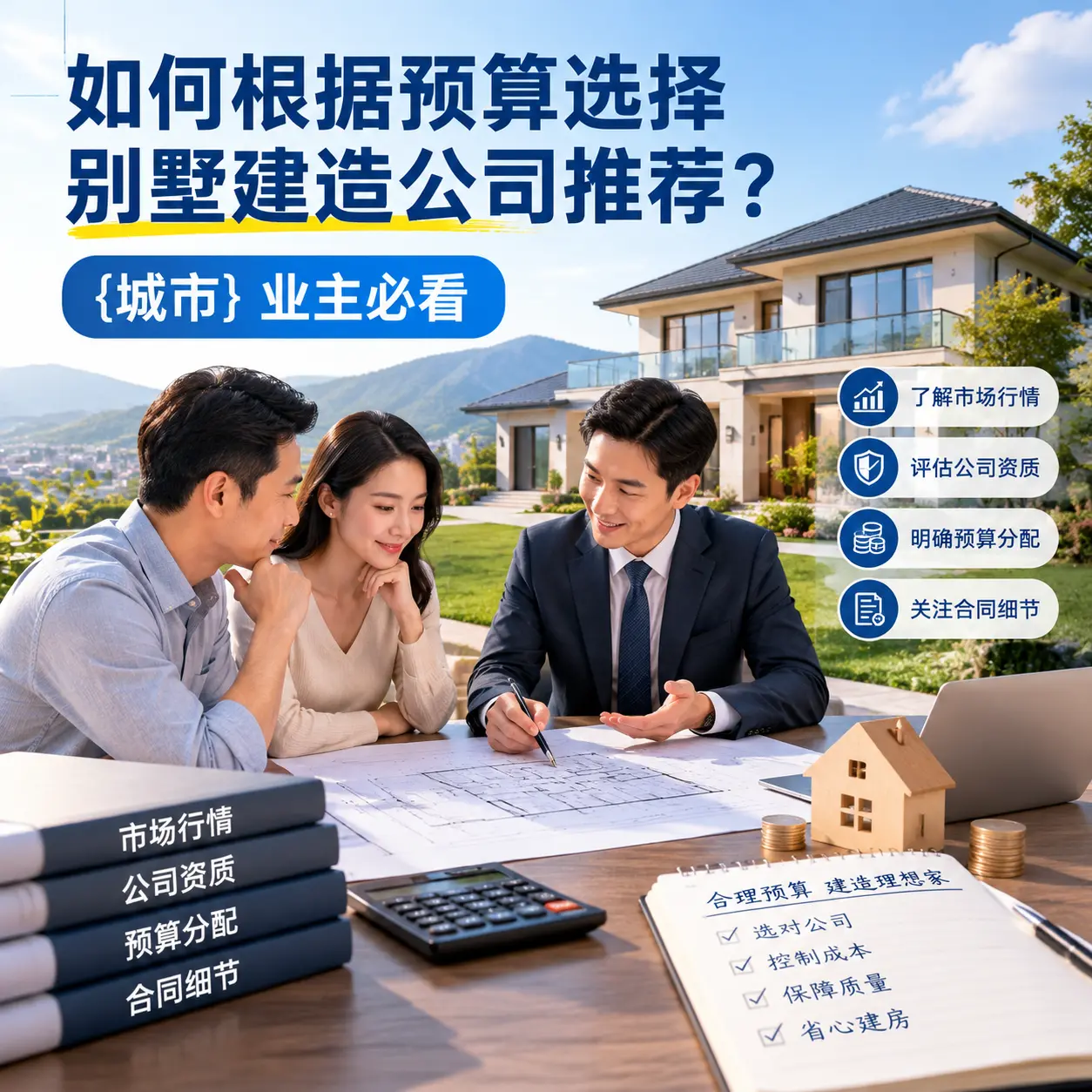 如何根据预算选择别墅建造公司推荐? 黔南 业主必看