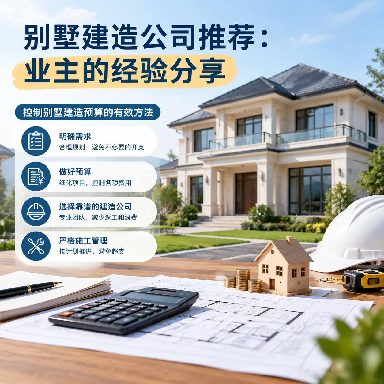 别墅建造公司推荐: 黔南 业主的经验分享