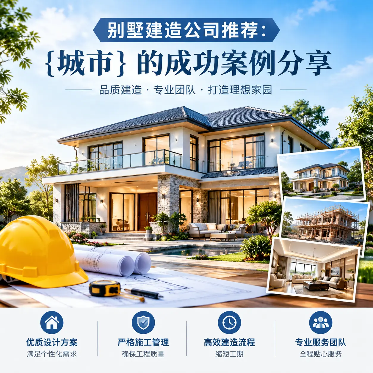 别墅建造公司推荐: 黔南 的成功案例分享
