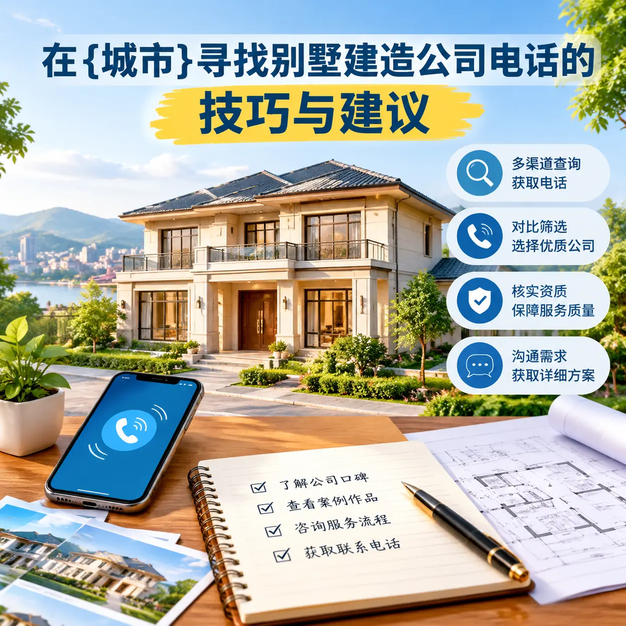 在黔南寻找别墅建造公司电话的技巧与建议